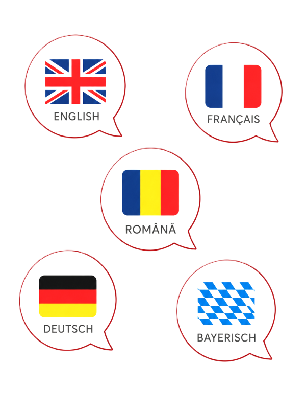 Beratung in mehreren Sprachen